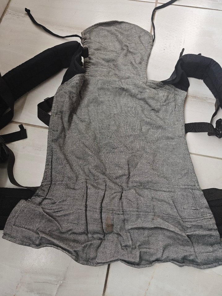 Gri Bebek Taşıyıcı Kanguru - Görsel 2