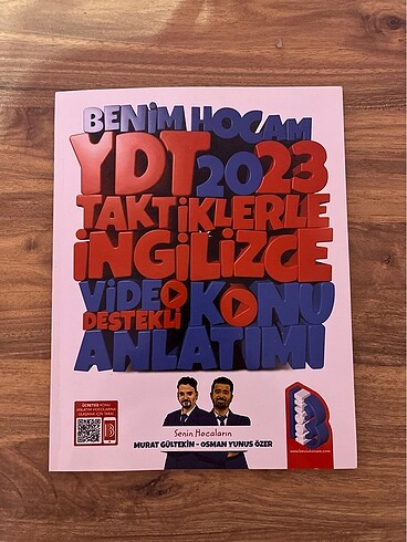 benim hocam ydt taktiklerle ingilizce
