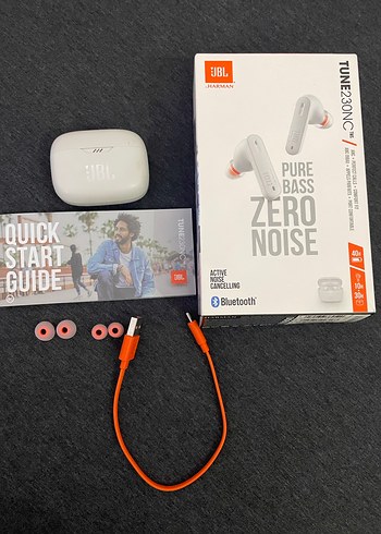 JBL TUNE 230NC Kablosuz Beyaz Kulaklık - Görsel 2