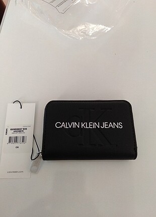 Calvin Klein orjinal 0 deri siyah bayan cüzdan 