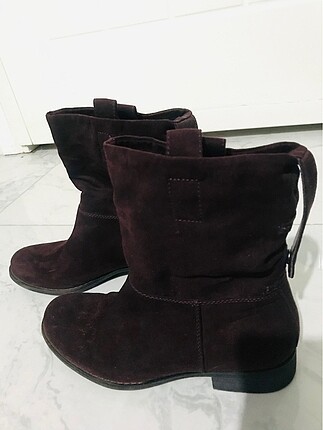 Süet bordo