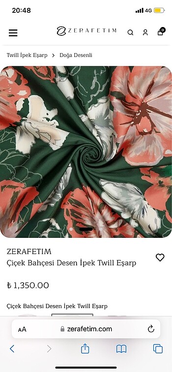 Zerafet eşarp