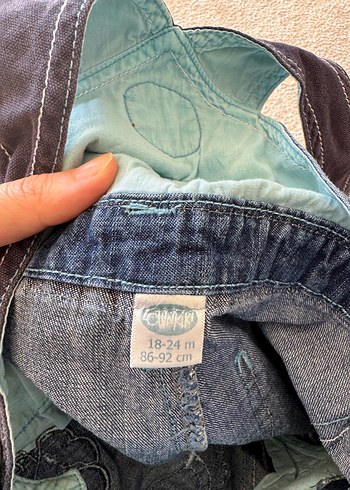 LC Waikiki Koyu Mavi Erkek Kot Slopet Nakışlı