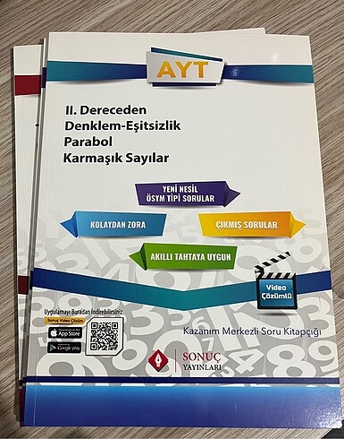 Beden AYT MATEMATİK 3 kitap