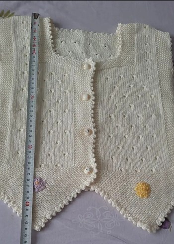 5 yaş, el örgüsü  Yelek - Görsel 2