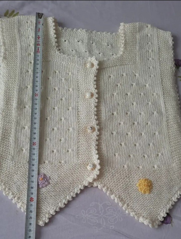 5 yaş, el örgüsü  Yelek - Görsel 2