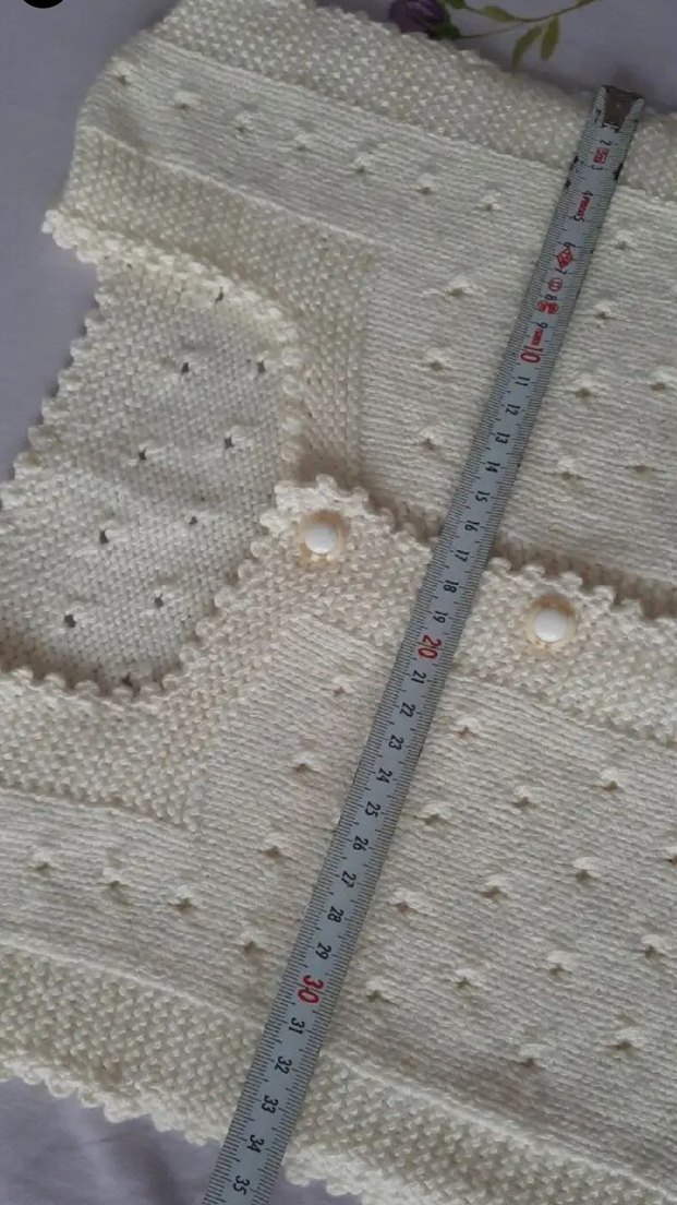 5 yaş, el örgüsü  Yelek - Görsel 3