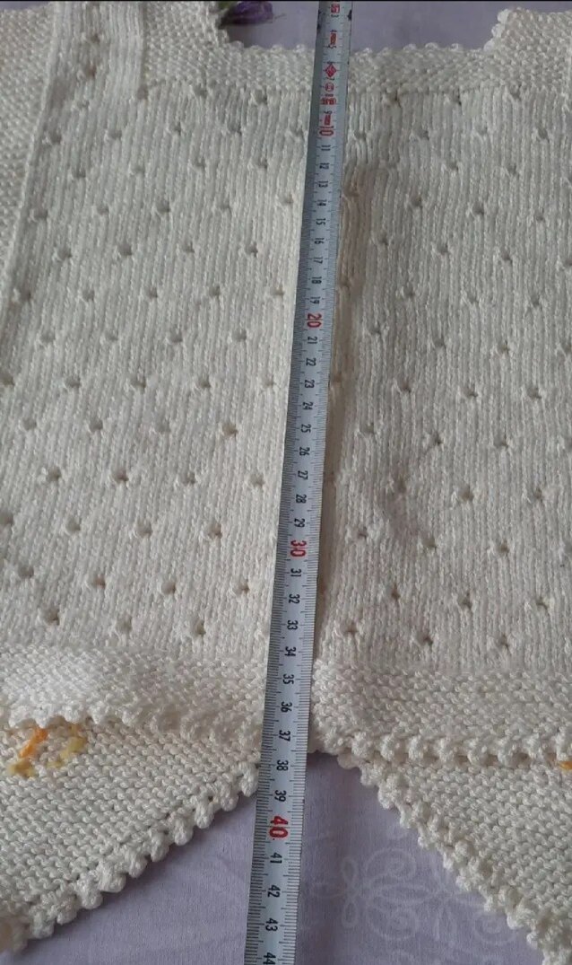 5 yaş, el örgüsü  Yelek - Görsel 4