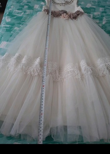 7 yaş kız çocuk abiye Elbise - Görsel 5