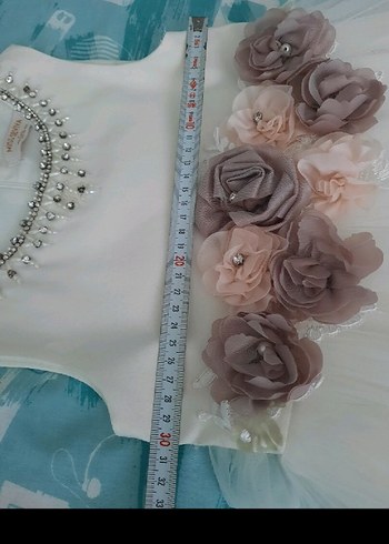 7 yaş kız çocuk abiye Elbise - Görsel 6