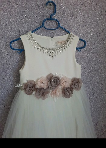 7 yaş kız çocuk abiye Elbise - Görsel 2