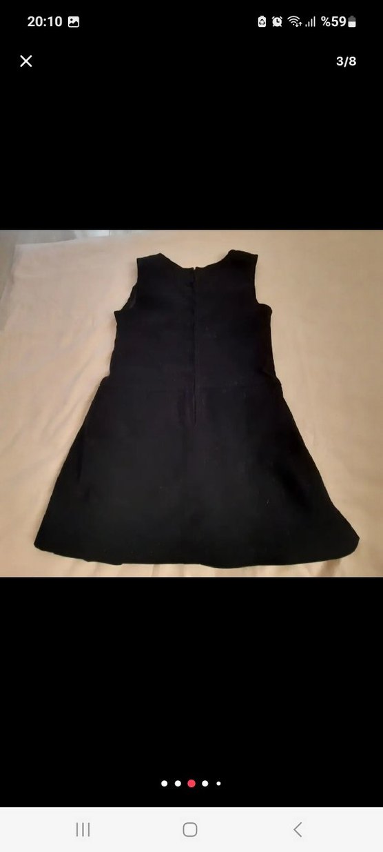 Çok şık, 2 yaş ,bolerolu siyah elbise - Görsel 3