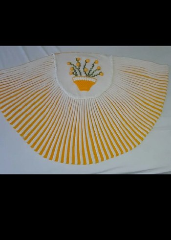 El örgüsü bebek battaniyesi - Görsel 3