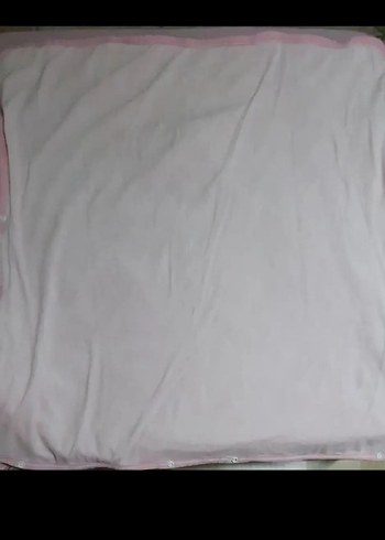 Pembe Fermuarlı Bebek Battaniyesi - Görsel 4