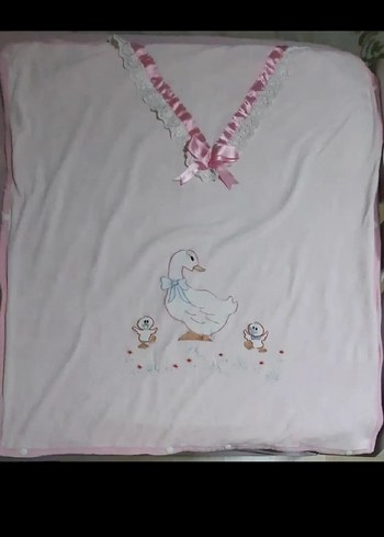 Pembe Fermuarlı Bebek Battaniyesi - Görsel 2