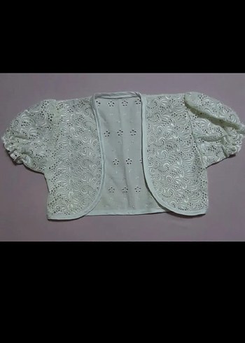 1 yaş bolerolu kız çocuk Elbise - Görsel 5