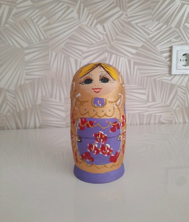 Ahşap 4'lü matruşka - Görsel 3