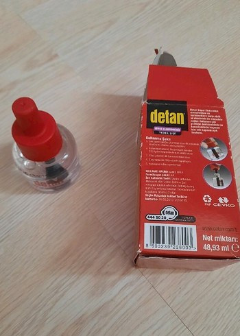 Detan elektrolikit sinek kovucu ve yedek likit - Görsel 3