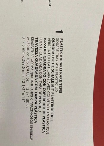 Paşabahçe 3200 cc plastik kapaklı borcam - Görsel 5