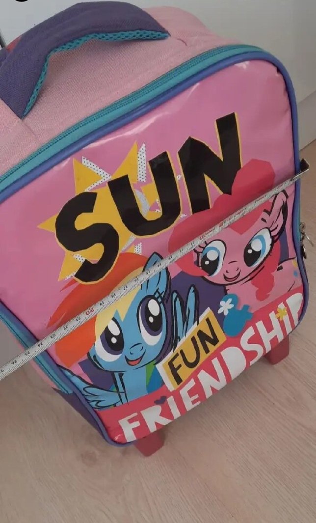 My litle pony lisanslı  kız çocuk okul çantası - Görsel 3