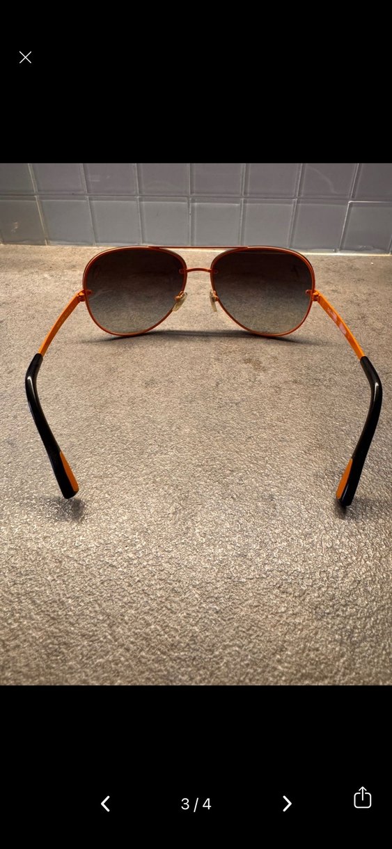 Dolce Gabbana Parlak Kahverengi Minimalist Kadın Güneş Gözlüğü - Görsel 3