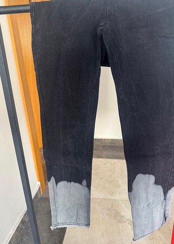 Academia Siyah Denim Skinny Jean Modern Ve Sik
