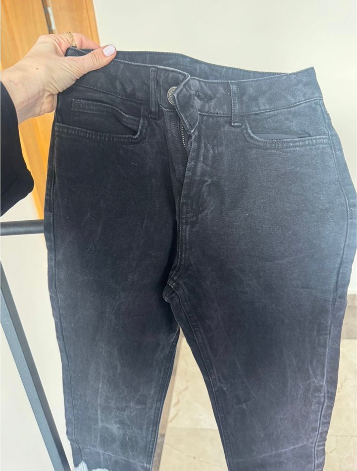Siyah Denim Skinny Jean  Modern ve Şık — görsel 2/6
