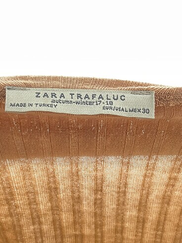 l Beden camel Renk Zara Bluz %70 İndirimli.