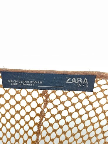 m Beden camel Renk Zara Bluz %70 İndirimli.