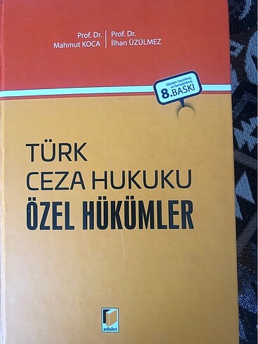 Ceza hukuku özel