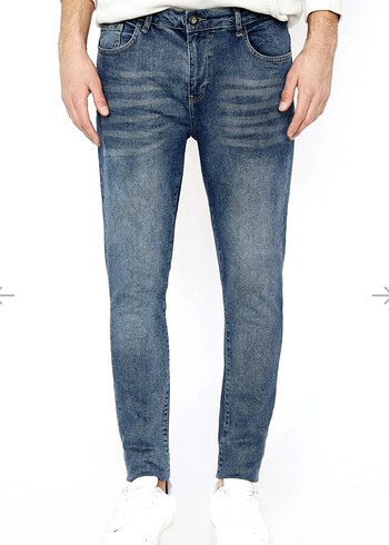 30 Beden mavi Renk Koton erkek jeans