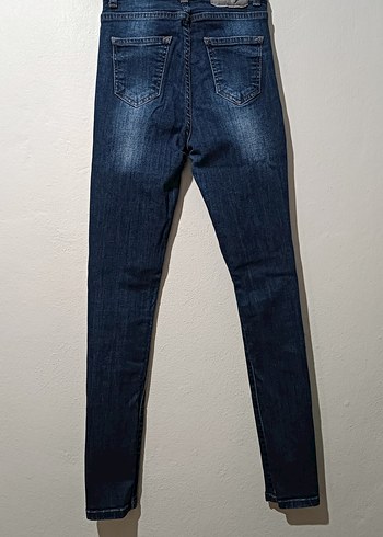 Yüksek bel jean - Görsel 3