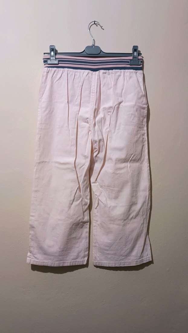 Keten Midi pantolon - Görsel 5