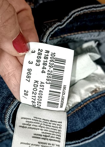 Mavi jeans pantolon - Görsel 5