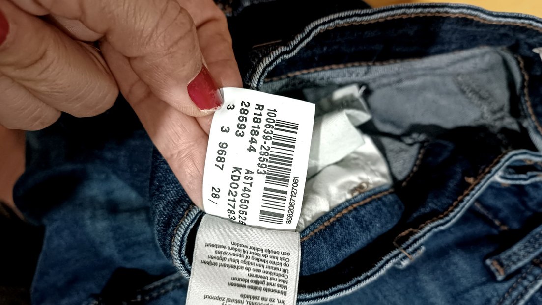 Mavi jeans pantolon - Görsel 5