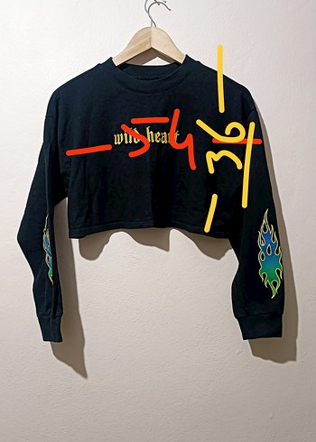 Kısa Sweatshirt - Görsel 2