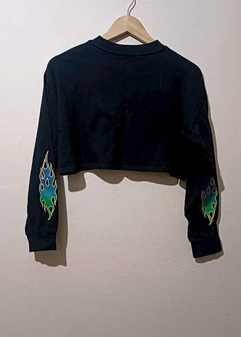 Kısa Sweatshirt - Görsel 3