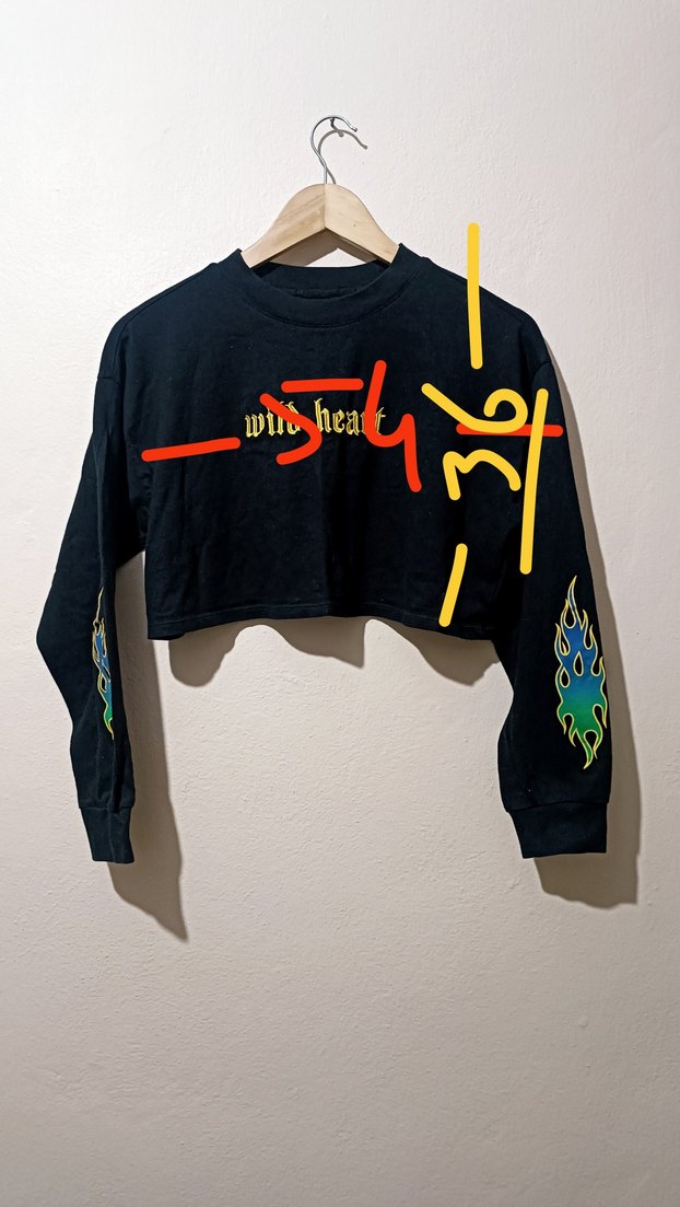 Kısa Sweatshirt - Görsel 2