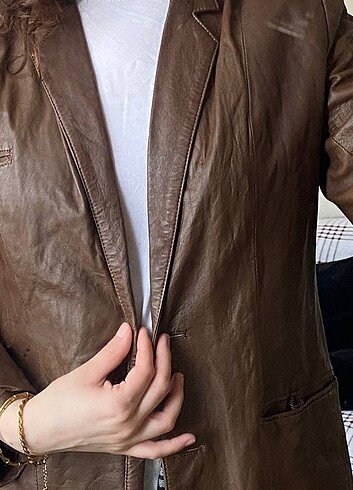 s Beden Deri blazer