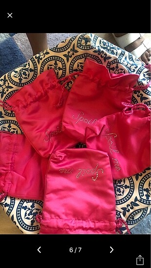 5 adet Victoria Secret kese