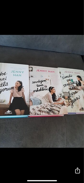 Sevdiğim tüm erkeklere kitap serisi