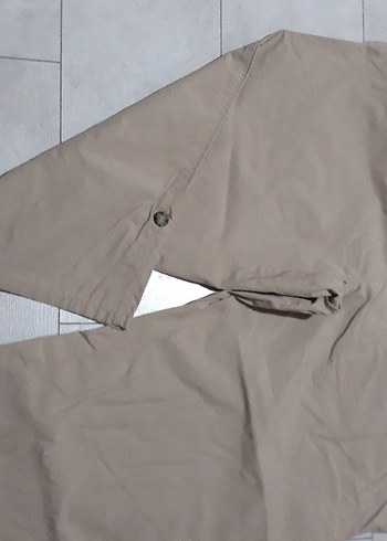 40 Beden camel Renk Kemerli Bej Midi erkek keten Pantolon