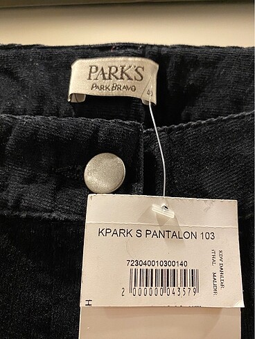 Park Bravo Kadife pantolon