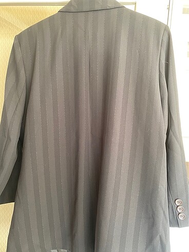 48 Beden siyah Renk Kadın Blazer ceket