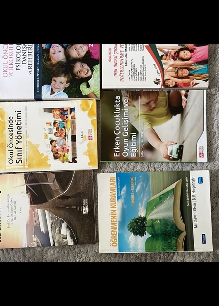 Okul öncesi öğretmenliği ders kitapları - Görsel 3