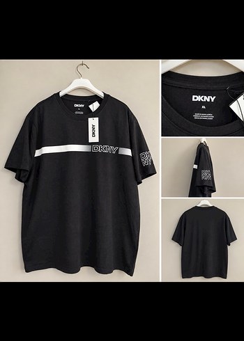 DKNY Siyah Oversize Erkek Tshirt Amerikadan