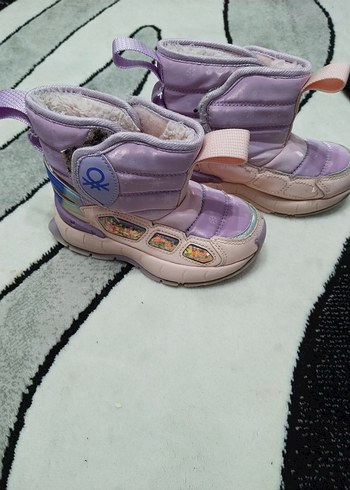 Benetton Lila Cocuk Kar Botu