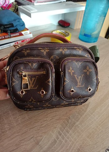 Kahverengi Deri Kadın Çapraz Çanta orjinal - Görsel 7