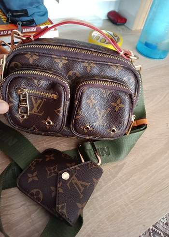 Kahverengi Deri Kadın Çapraz Çanta orjinal - Görsel 9