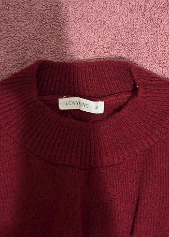 bordo kazak - Görsel 2